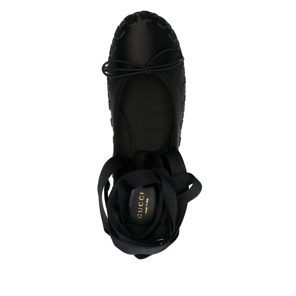 Gucci Black Ballet Flats Women - 2