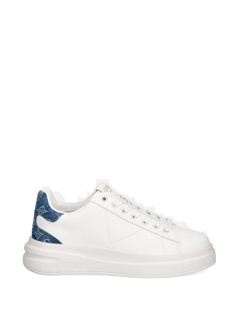 patterned panel sneakers 1