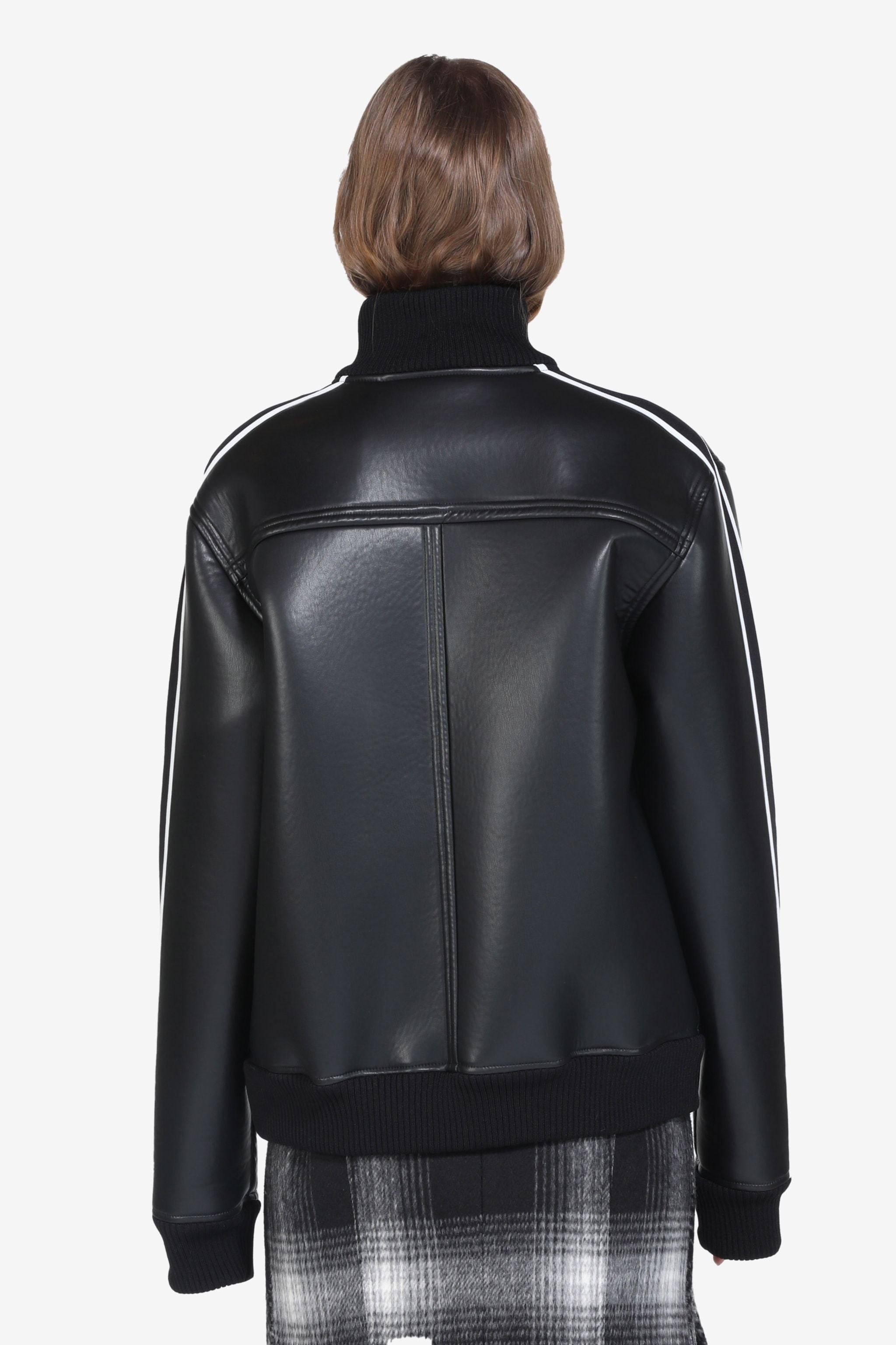 SYNTHETIC-LEATHER JACKET - 2