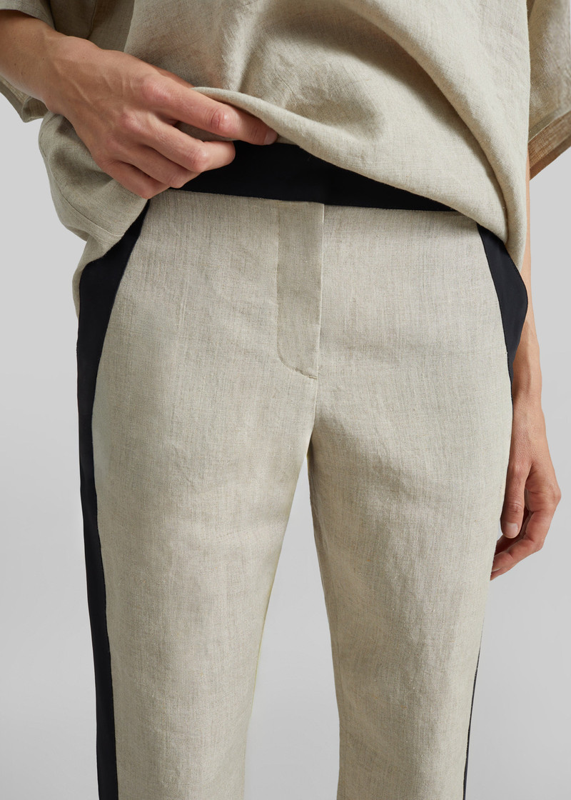 Coperni Taped Tailored Pants - Beige 3