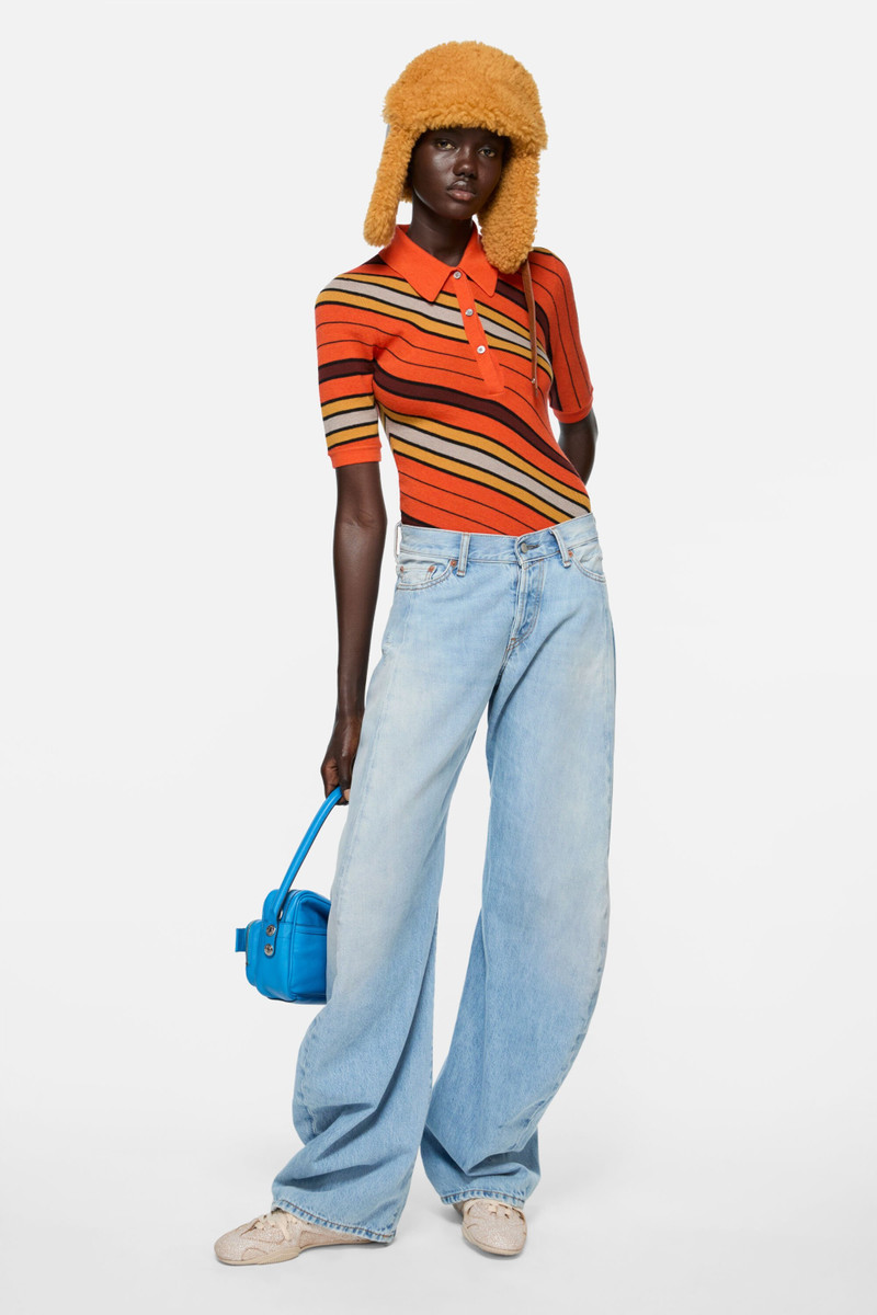Acne Studios Loose fit jeans - 2006F - Light blue outlook