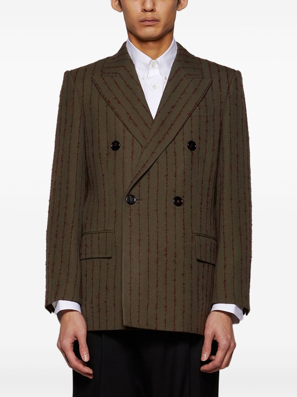 double-breasted blazer - 3