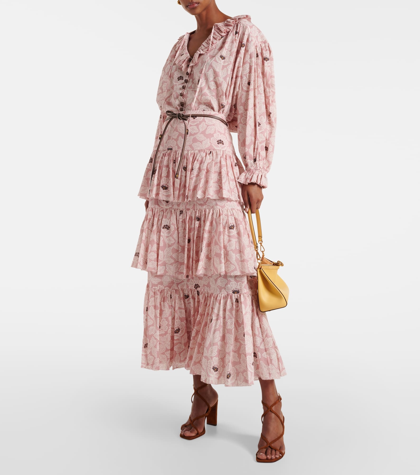 Ottie floral midi skirt - 2