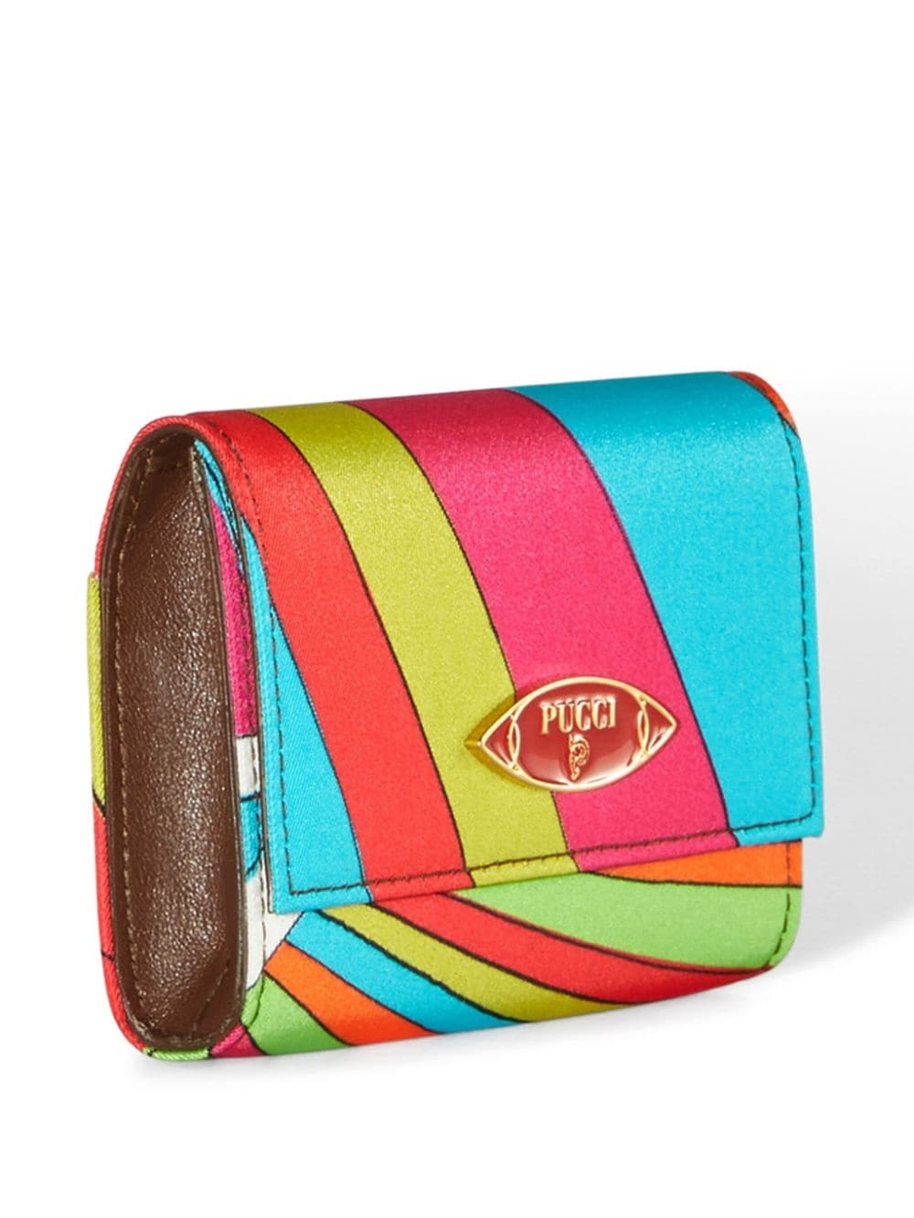 Iride-print coin purse - 2