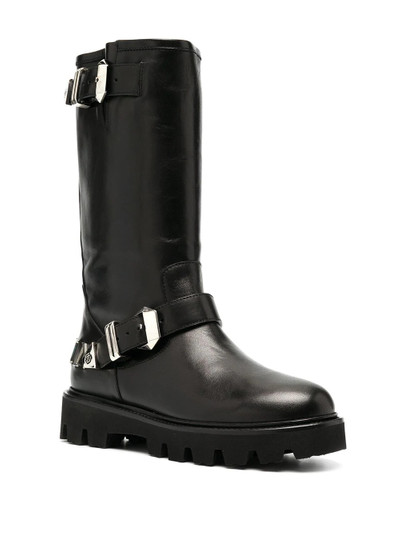 PHILIPP PLEIN Istitutional mid-calf boots outlook