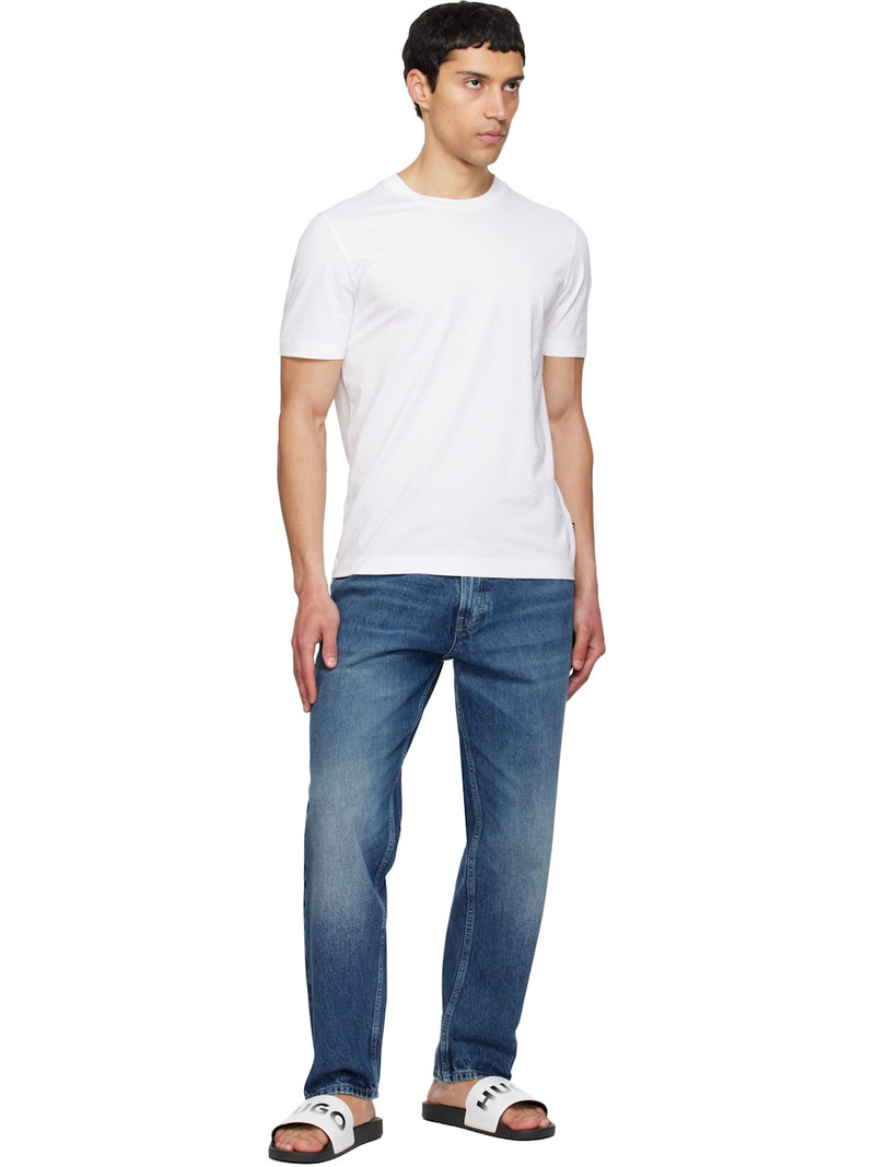 HUGO White Logo Slides outlook