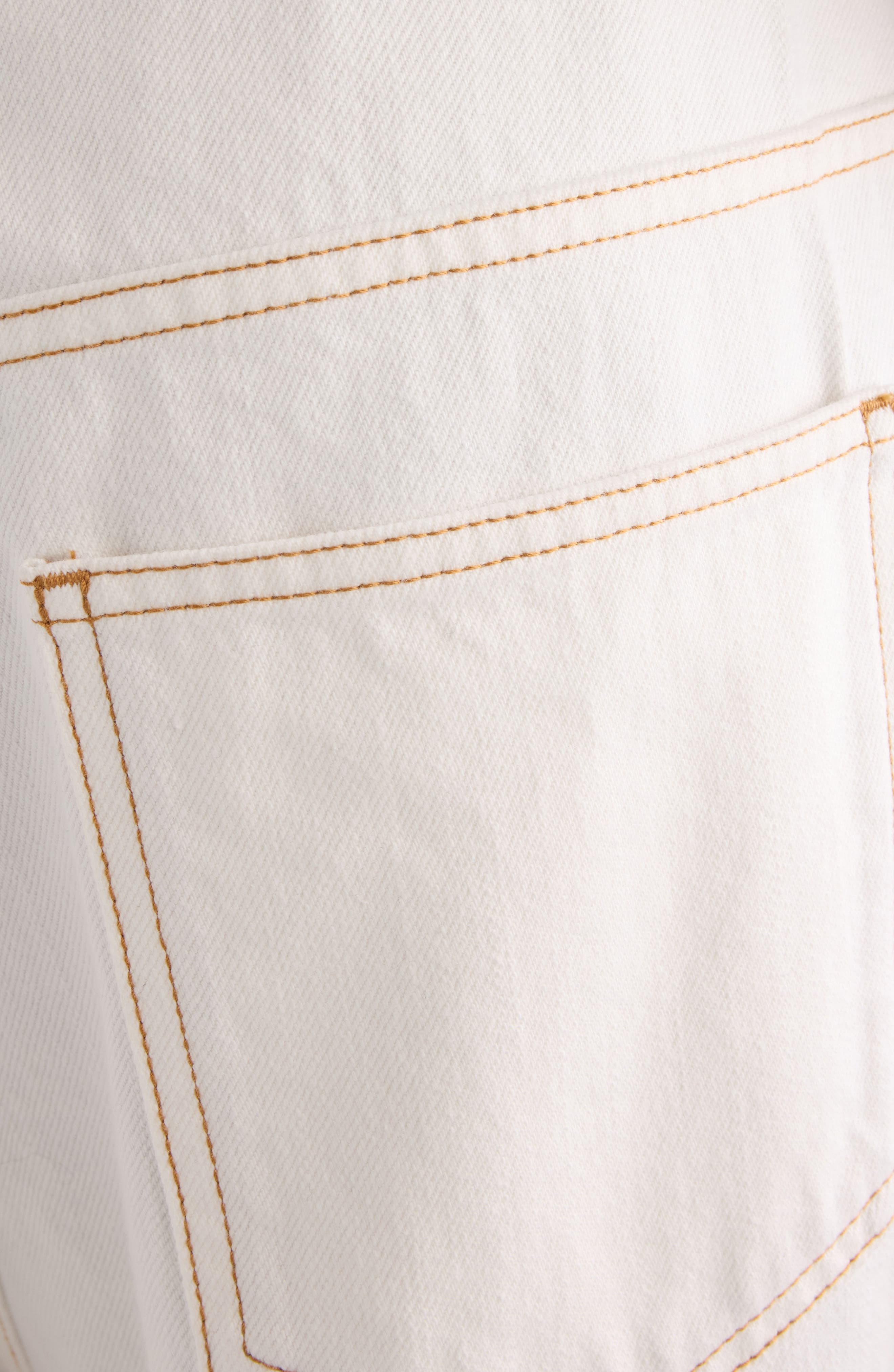 Givenchy Twisted Seam Jeans in White at Nordstrom - 6