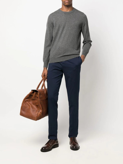 Brunello Cucinelli crew-neck cashmere jumper outlook