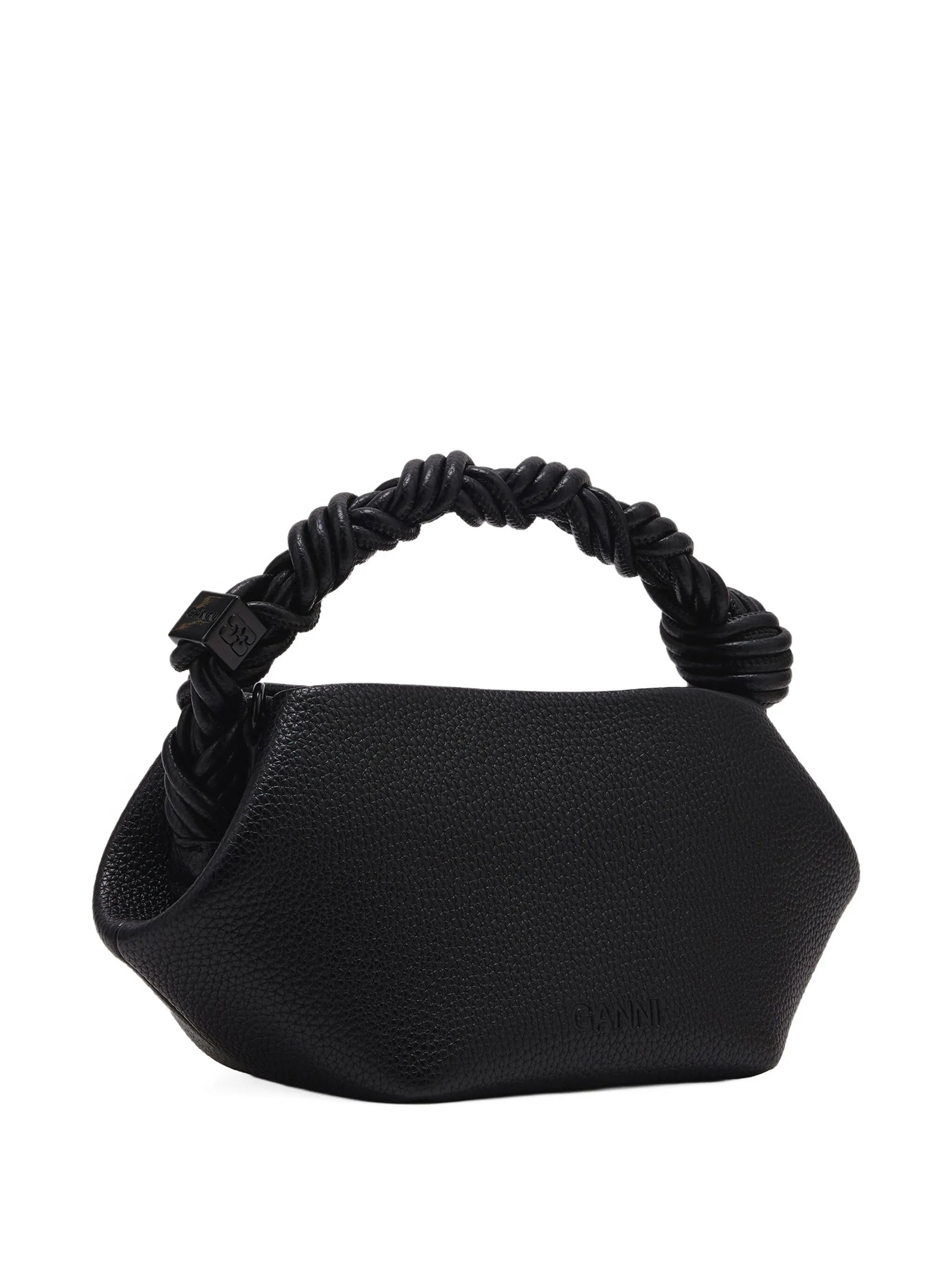 Ganni Mini Bou Twisted-handle Tote Bag - 3