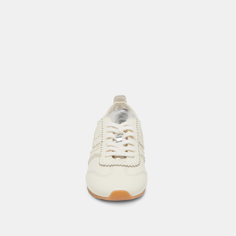 DELANY SNEAKERS OFF WHITE LEATHER 8