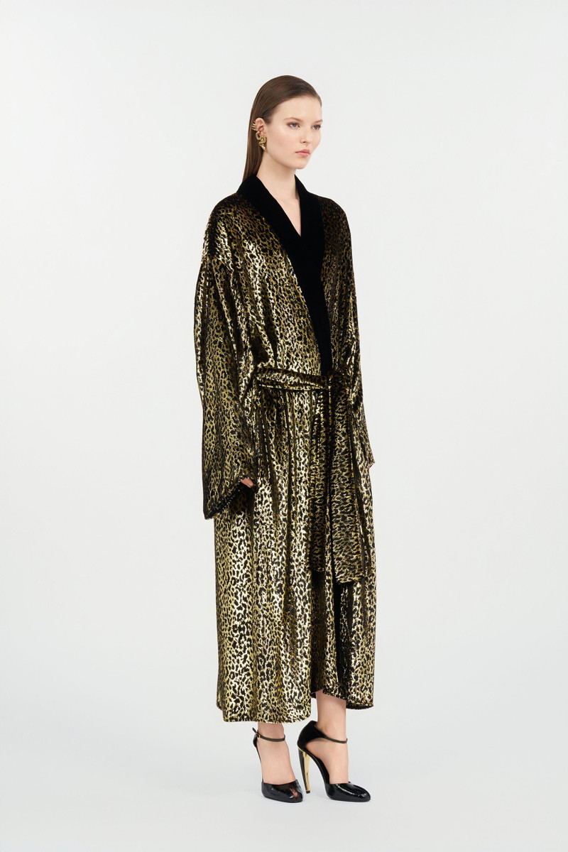 Fil Coupé Leopard Print Coat 3