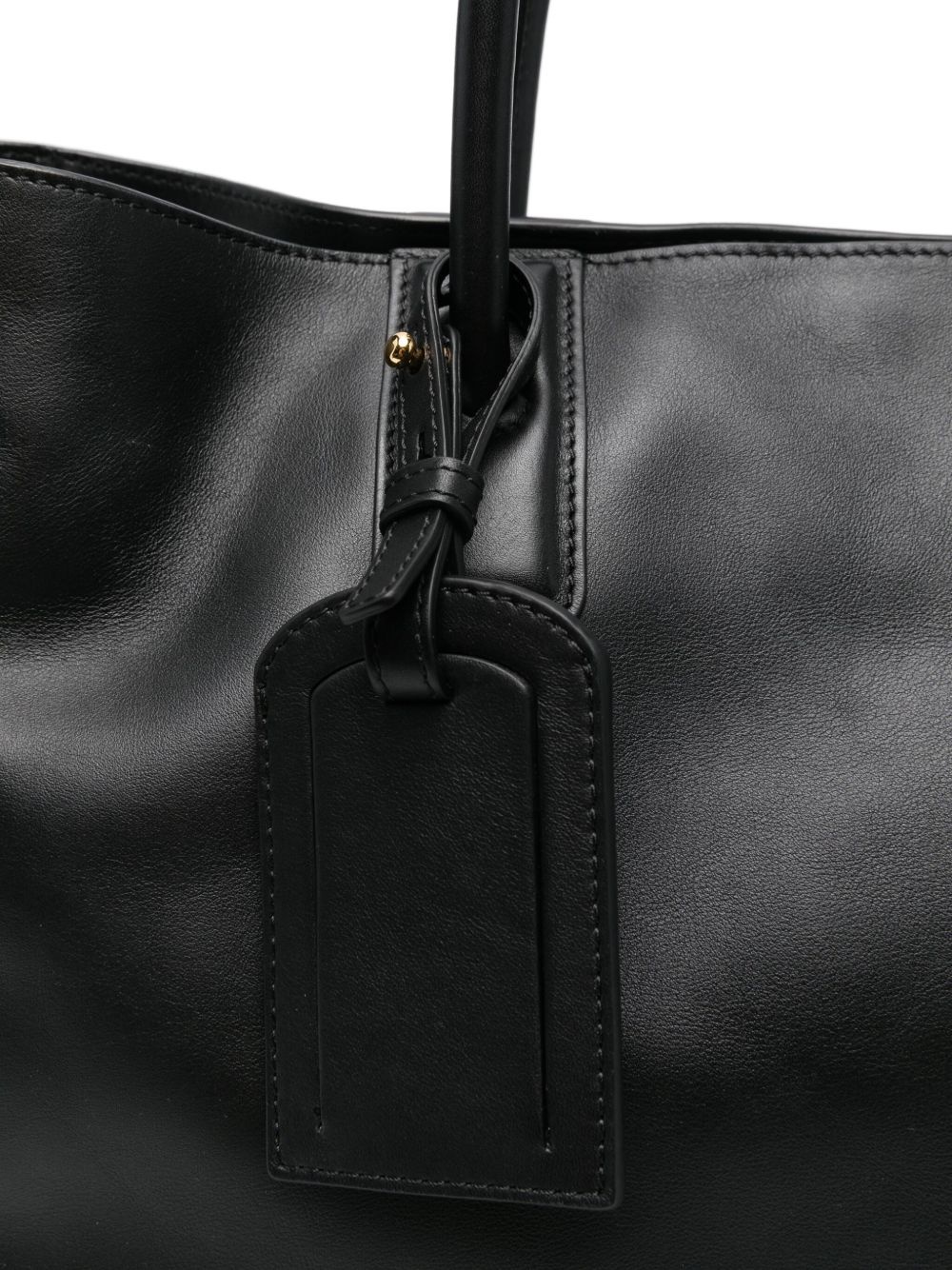leather tote bag - 4