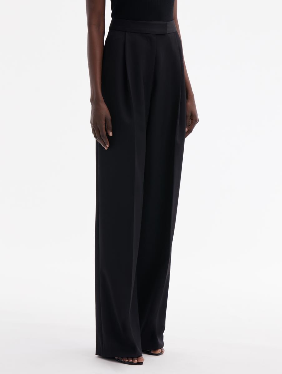 WIDE LEG GRAIN DU POUDRE PANT - 4