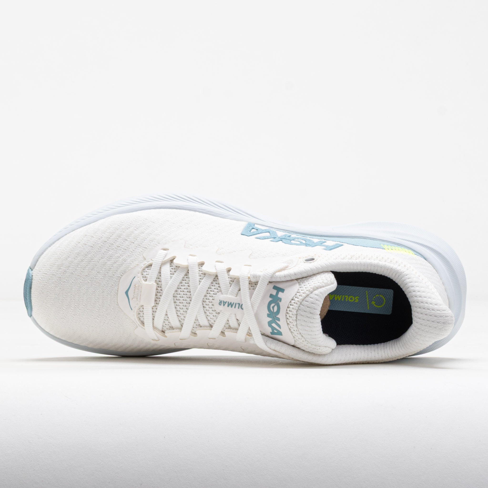 HOKA Solimar Women's White/Tundra Blue - 3