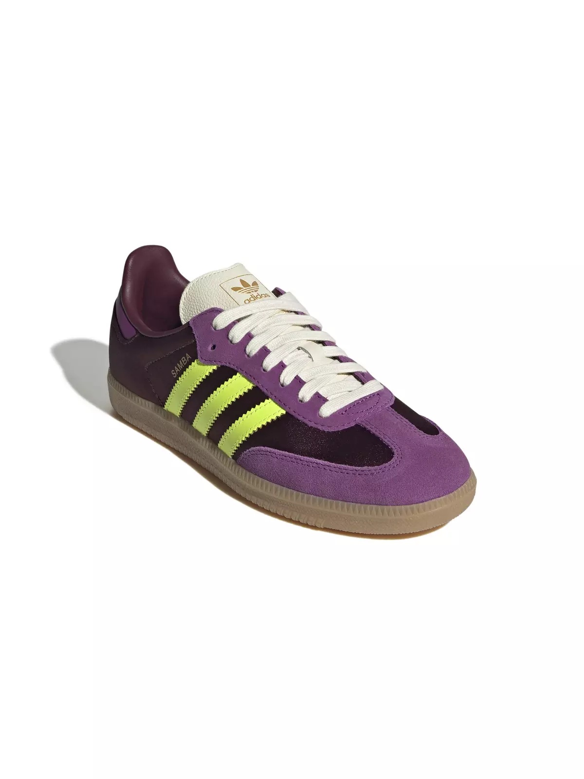 Originals Samba OG Satin "Maroon/Rich Mauve/Gum" Women's Shoe - 6