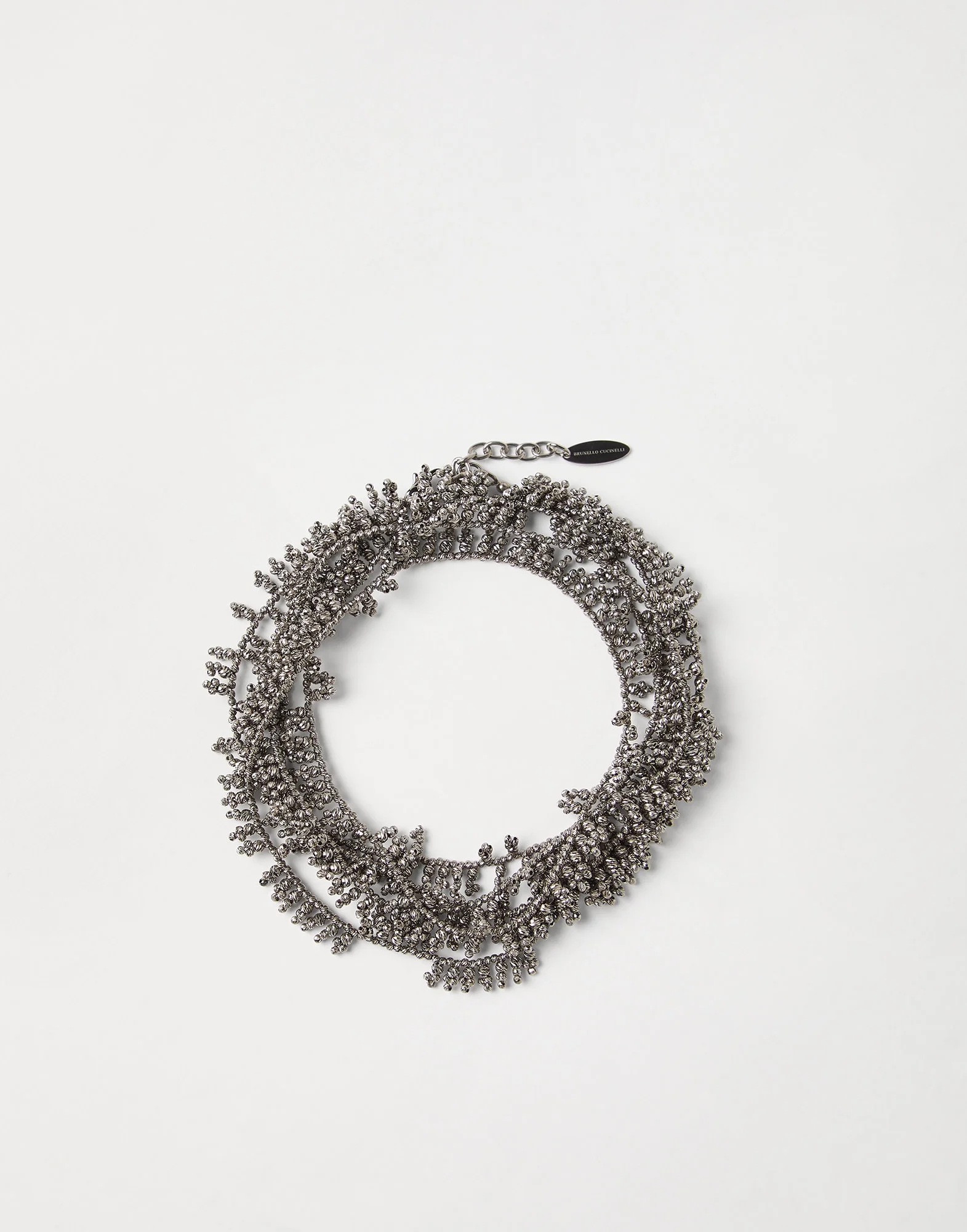 Sterling silver knotted bracelet - 1