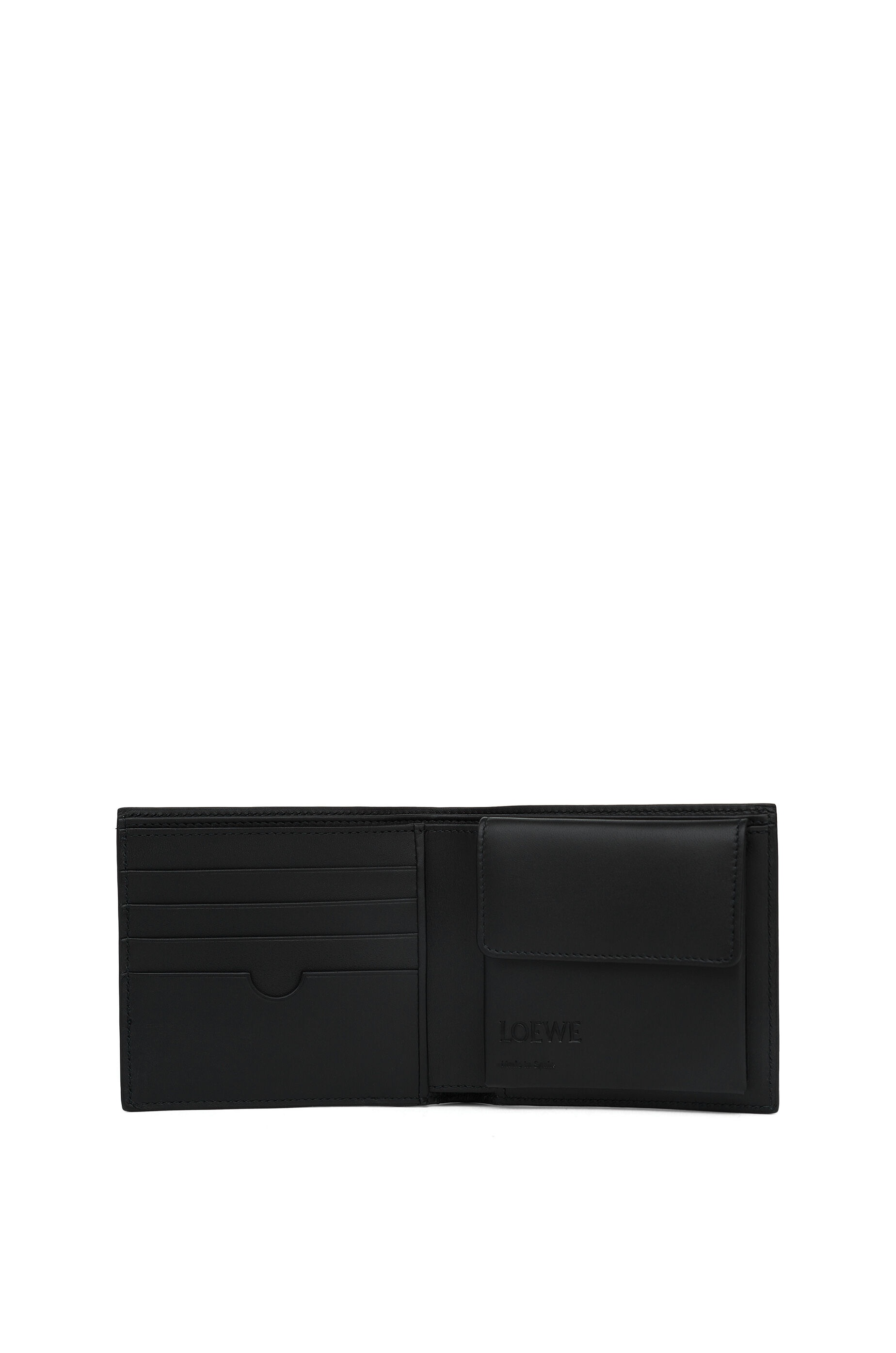 Bifold coin wallet in calfskin - 2