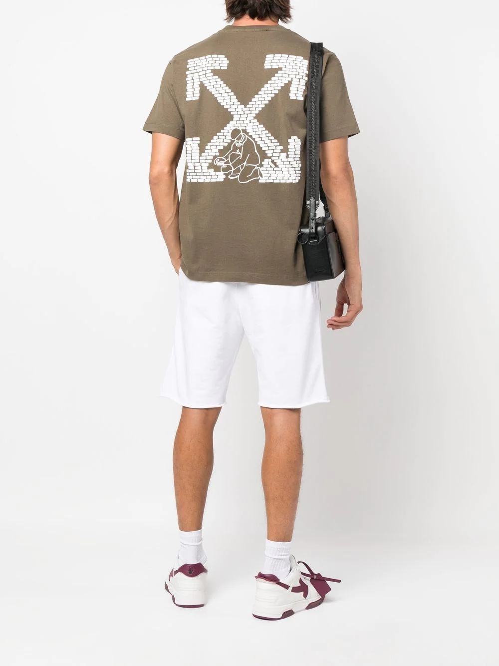 Arrows-print cotton T-shirt - 2