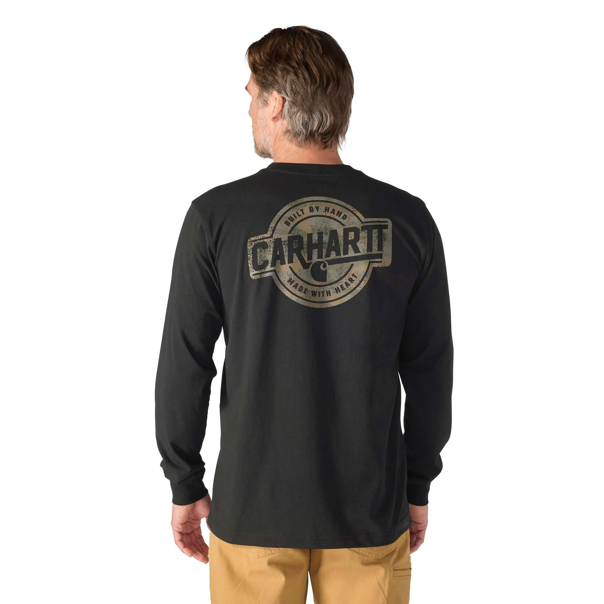 Irvine Relaxed Camo Badge LS T-Shirt - 1