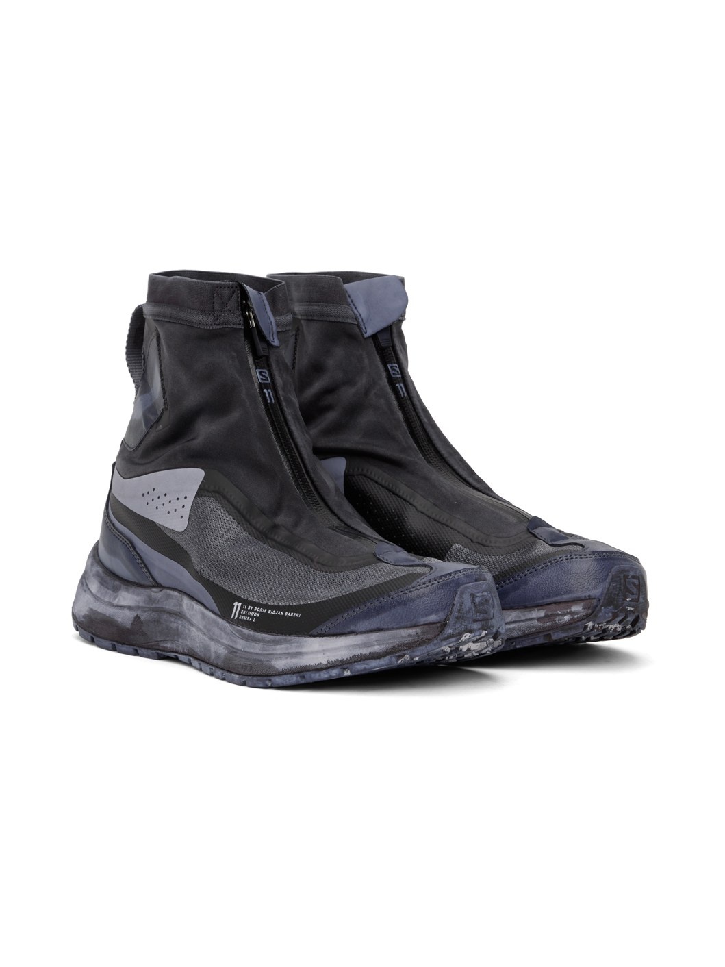 Black Salomon Edition Bamba 2 High Sneakers - 4