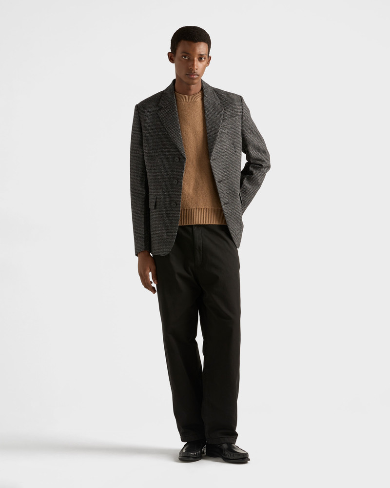 Prada Cashmere crew-neck sweater outlook