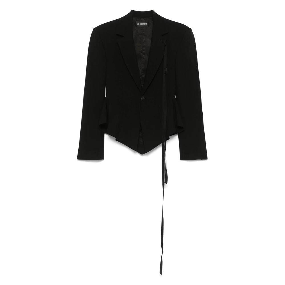 Ann Demeulemeester Black Jackets - Blazers Women - 1