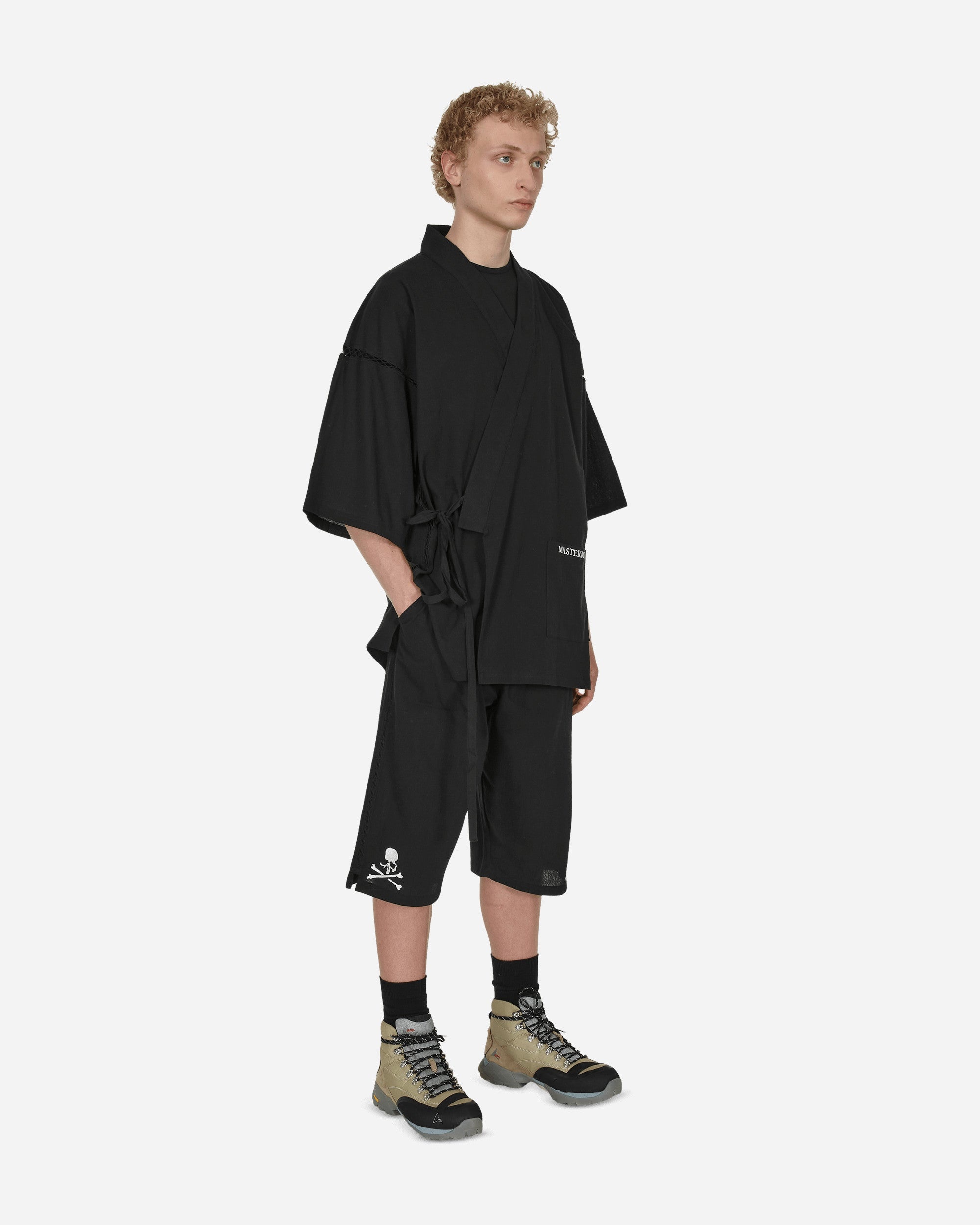 Jinbei Pajama Set Black - 4