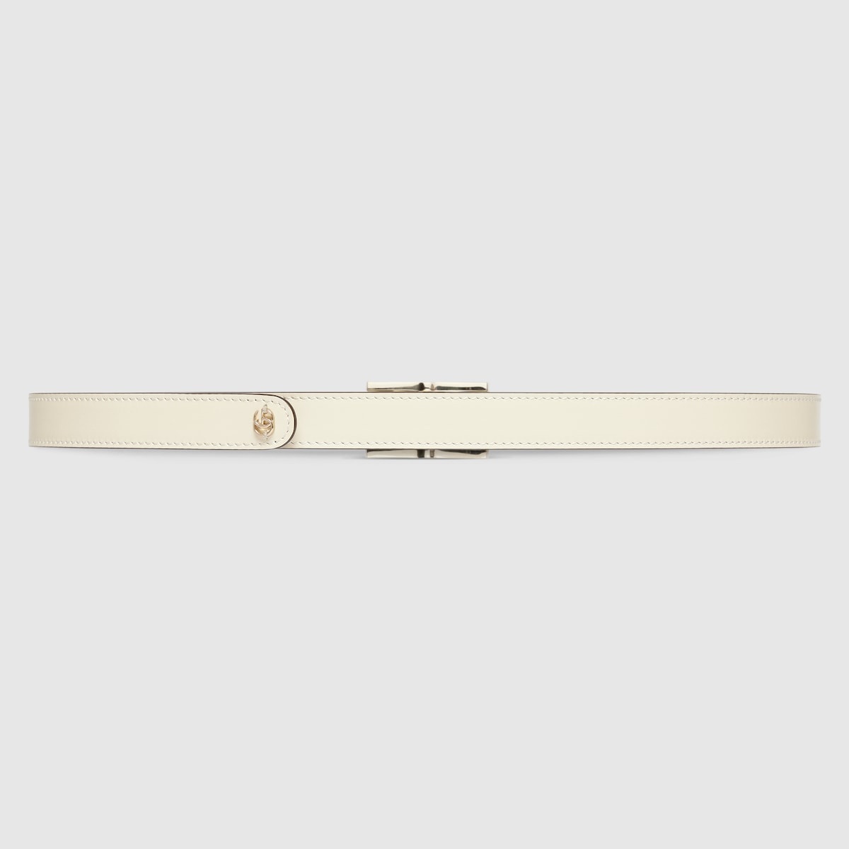 Reversible thin belt with rectangular buckle - 6