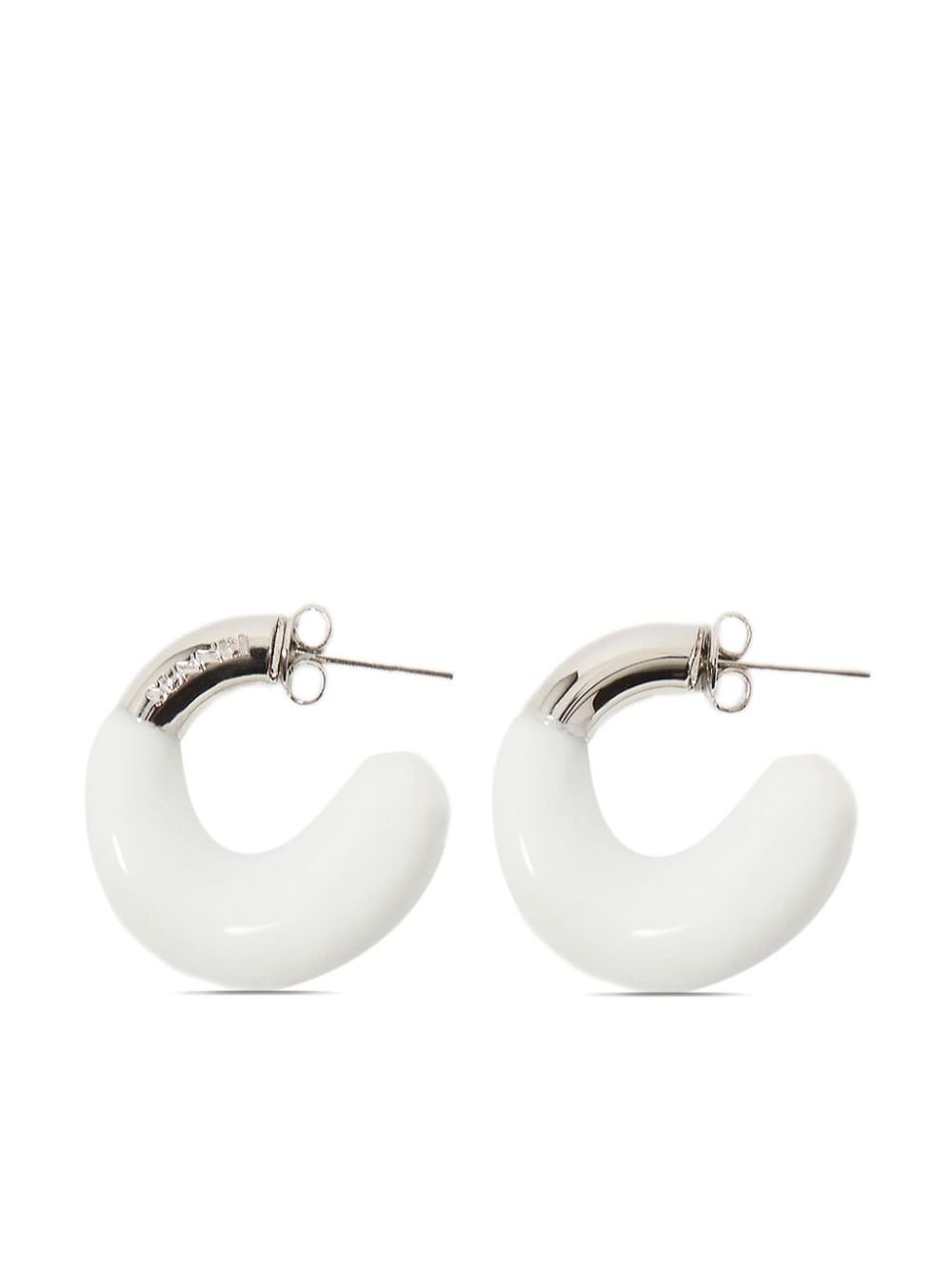 rubberised-detail earrings - 1