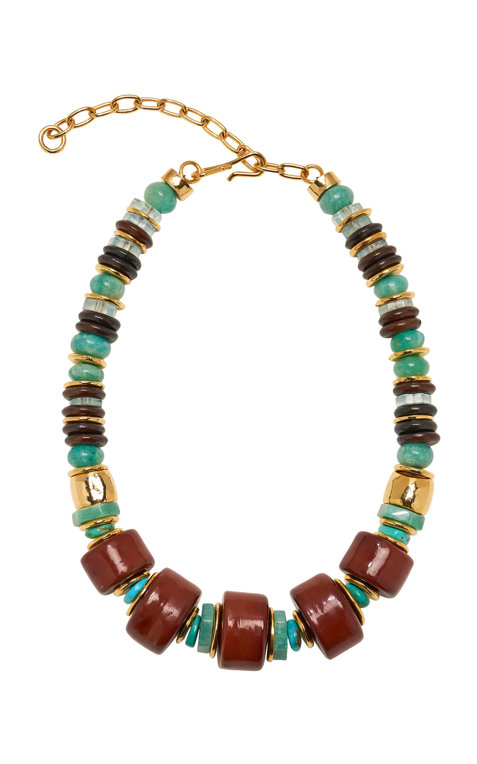 Granada Necklace In Rosewood multi - 1