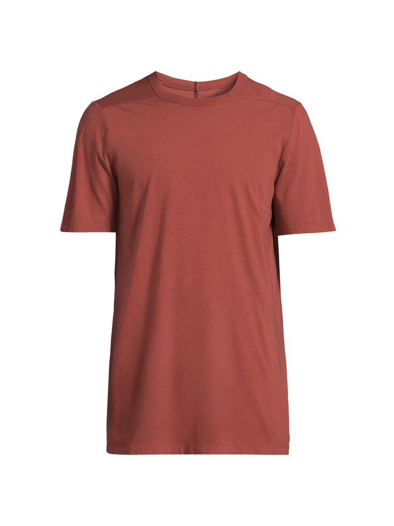 Men's Level T Cotton Crewneck T-Shirt - Rosewood 1
