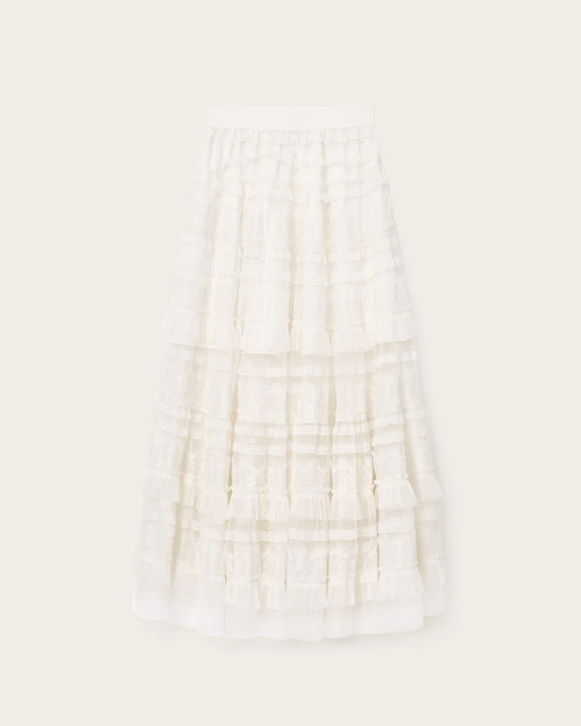 ARLEA TULLE MAXI SKIRT - 1
