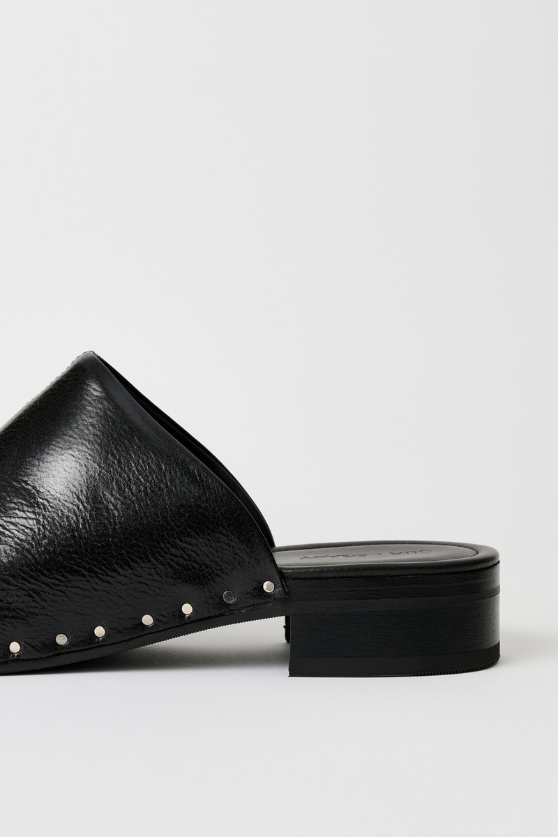 Naoto Clog Black Supple Cow Hide 3