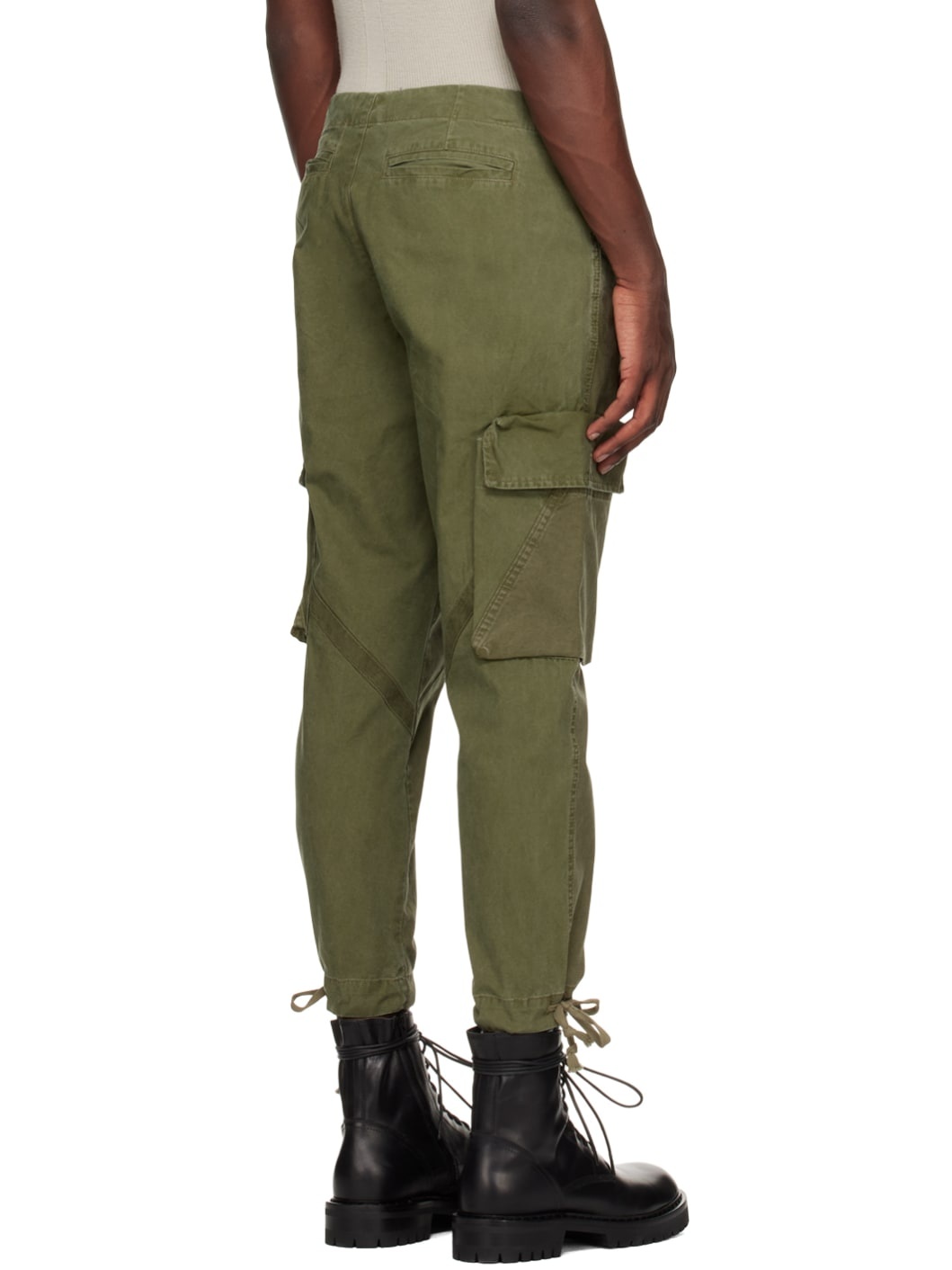 Khaki Sleeping Bag Cargo Pants - 3