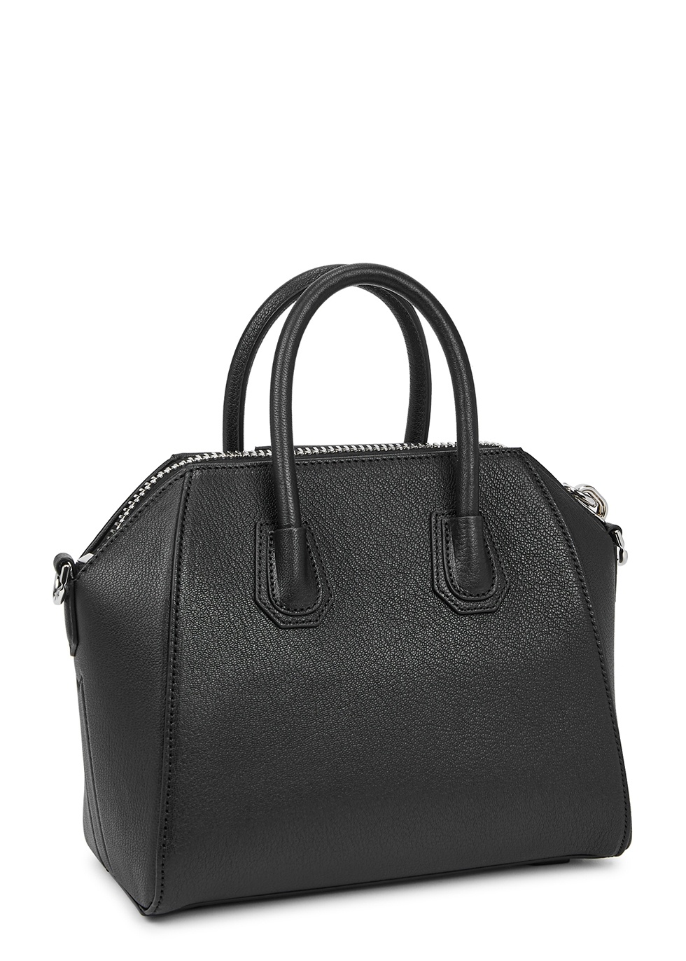 Antigona mini leather top handle bag - 2