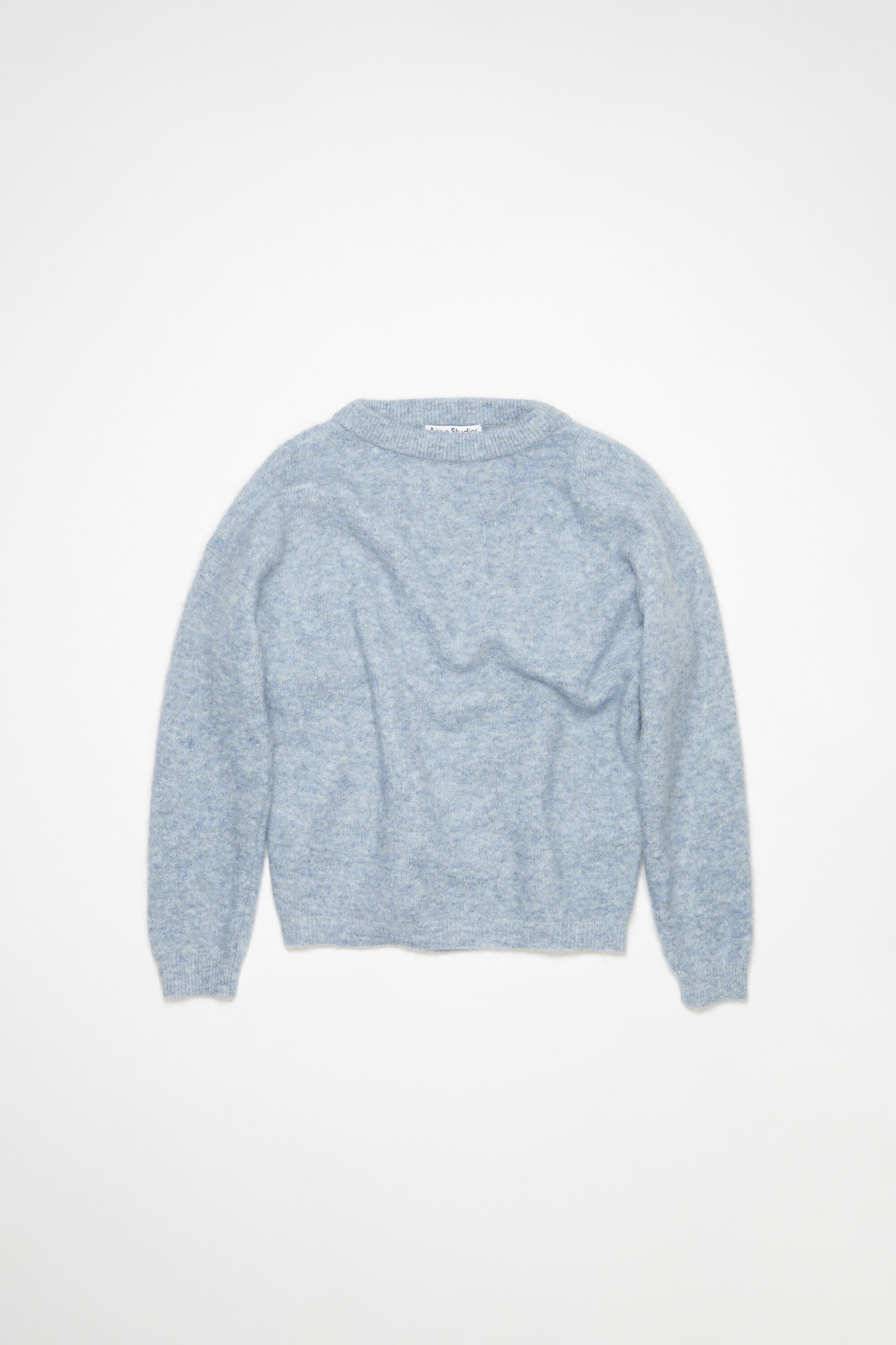 Wool mohair jumper - Denim blue - 1