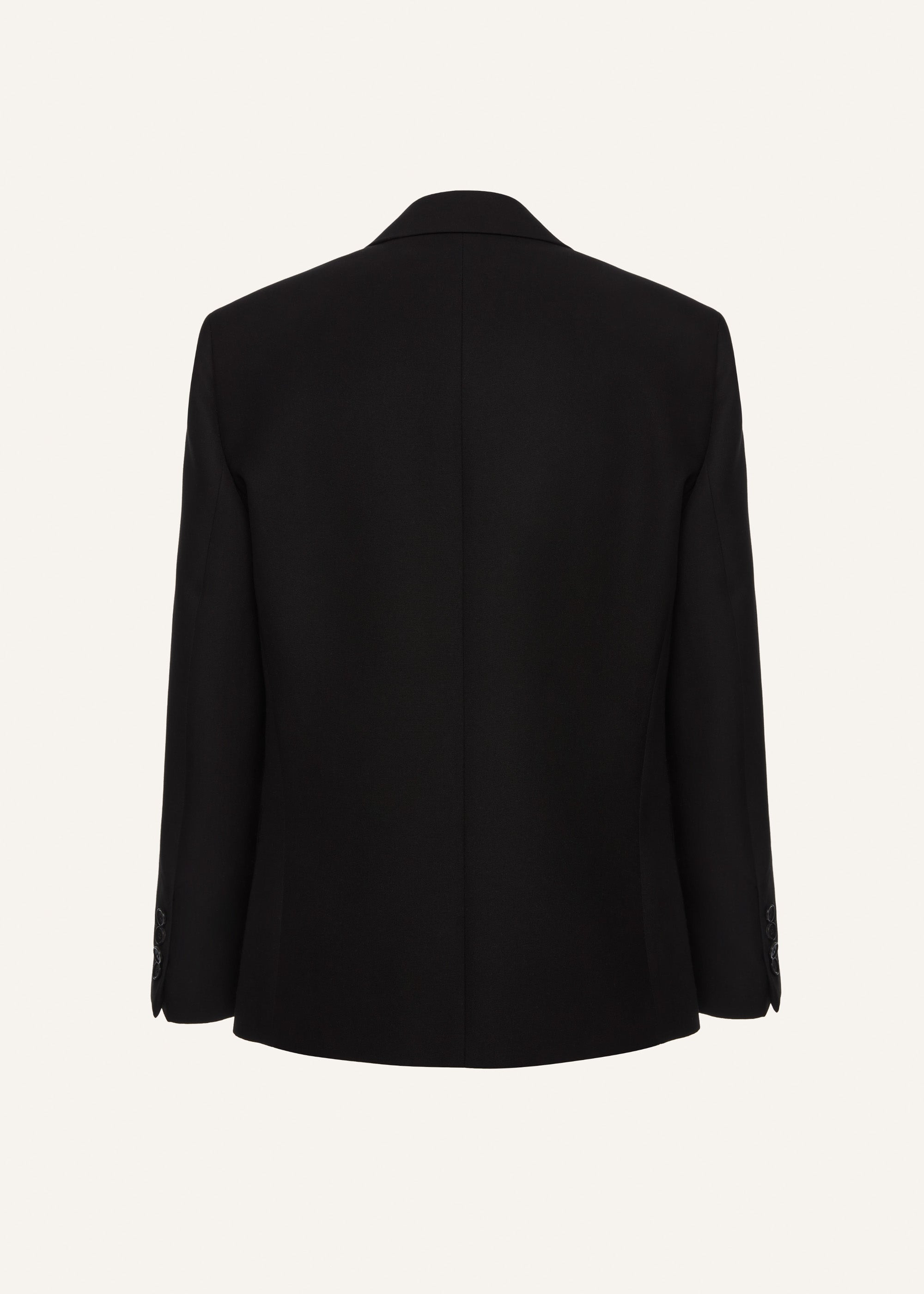 Classic oversized blazer in black - 2