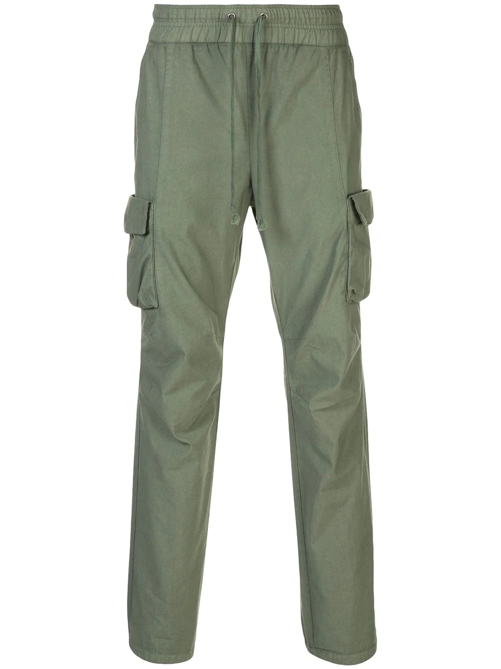 sateen cargo pants - 1