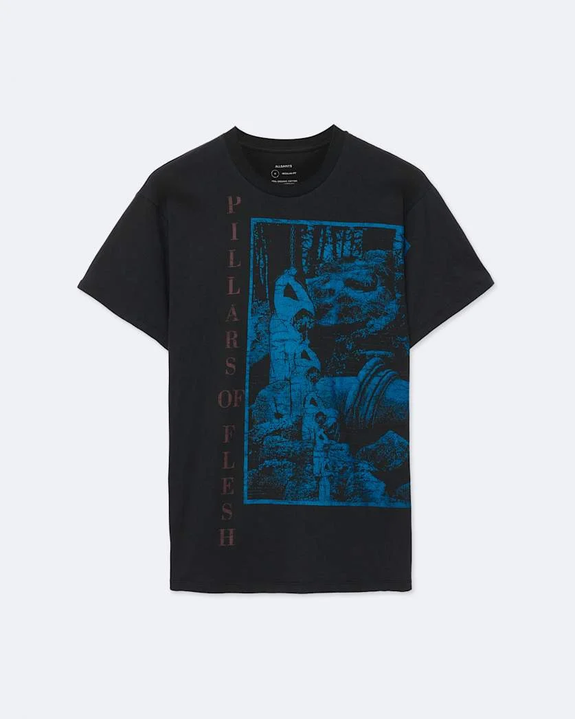 PILLARS REGULAR-FIT GRAPHIC T-SHIRT - 1