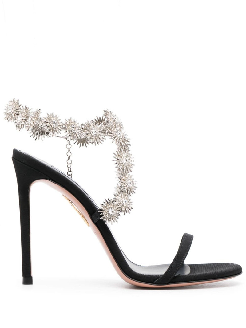 Comet 105mm crystal-embellished sandals 1