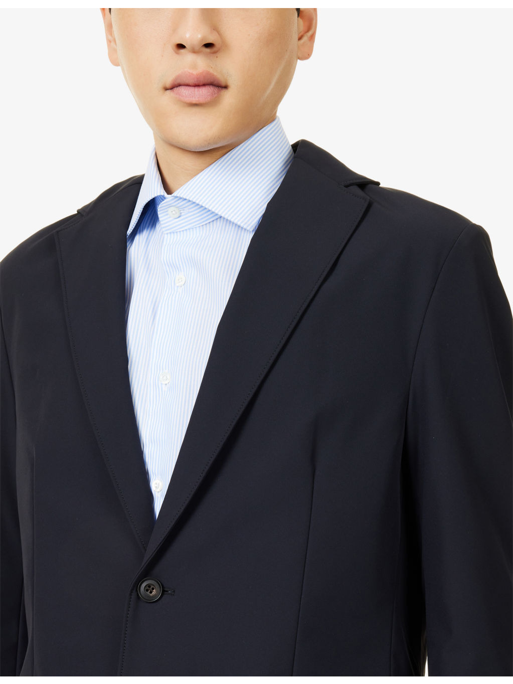 Outdoor Notched-Collar Waterproof Jacket - 5
