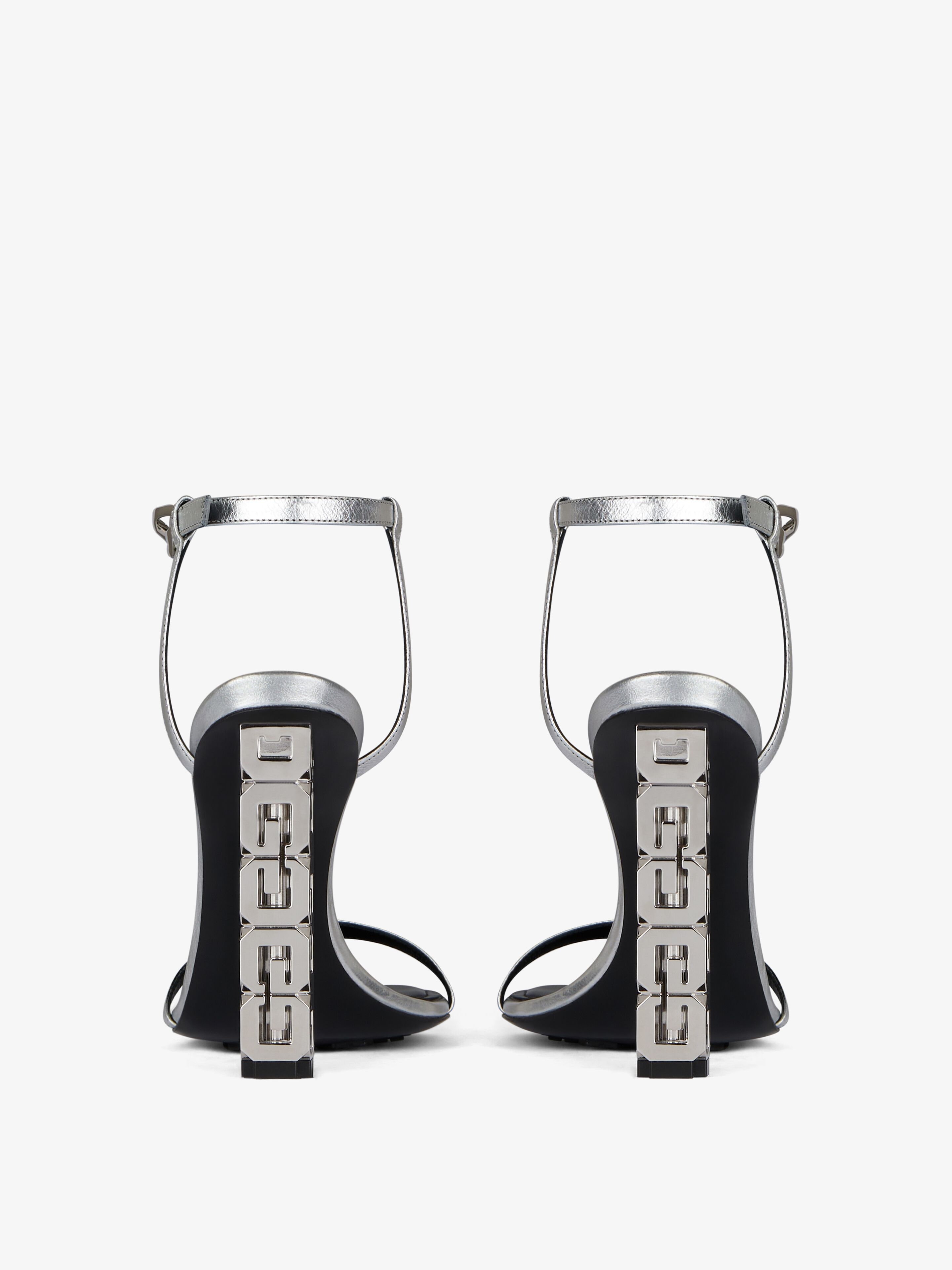 G CUBE SANDAL IN LEATHER - 6
