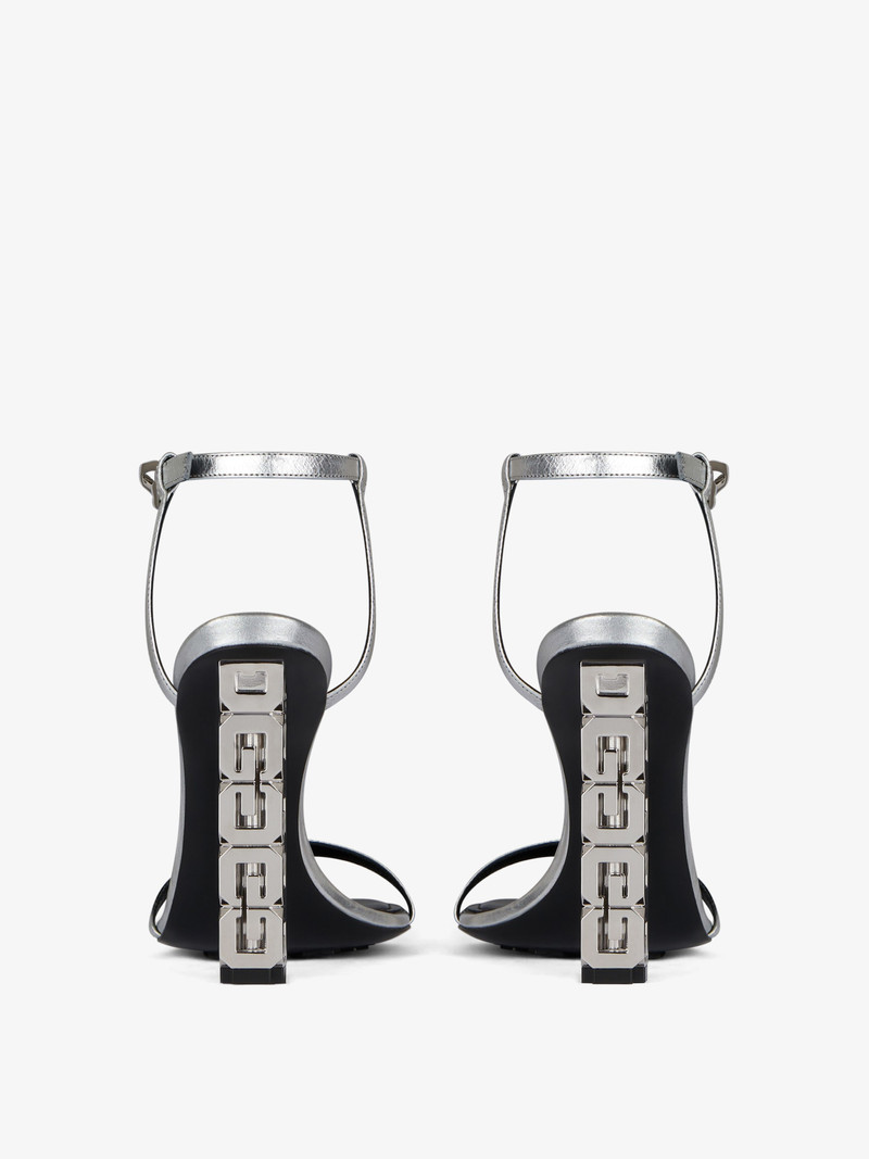 G CUBE SANDAL IN LEATHER 6