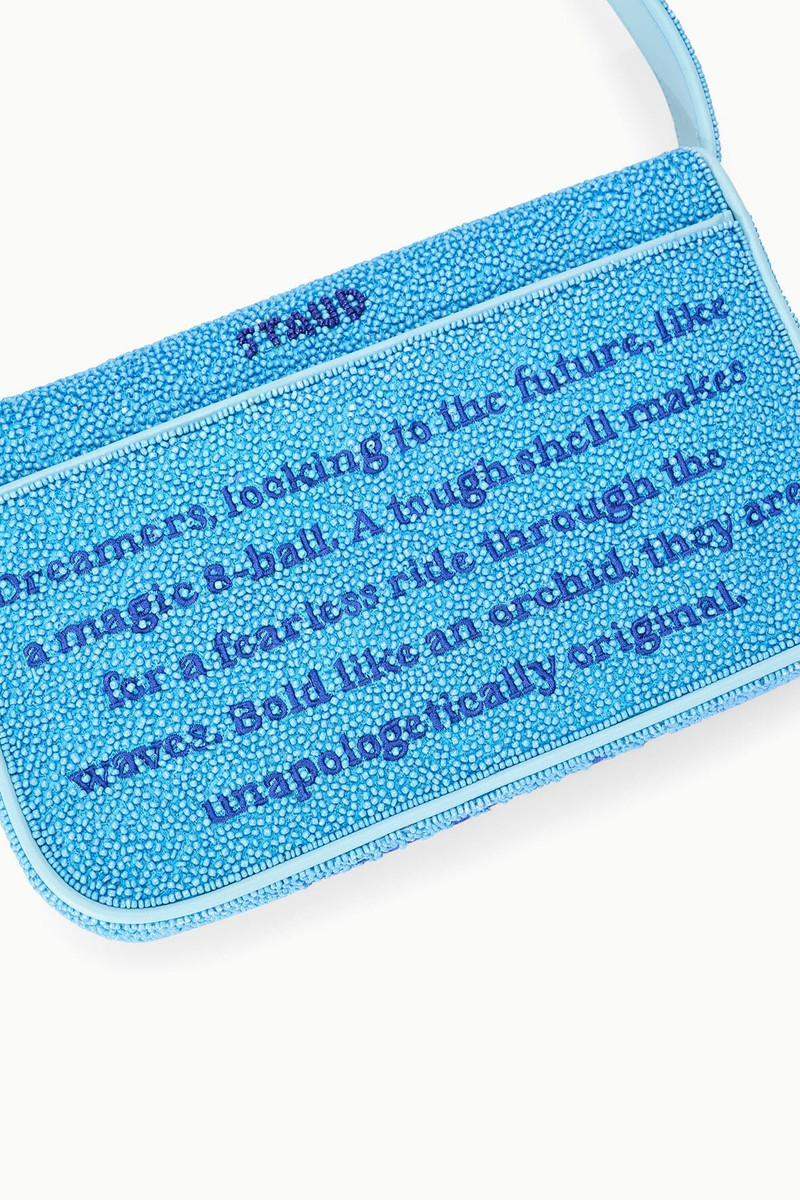 STAUD TOMMY ZODIAC BEADED BAG AQUARIUS 4