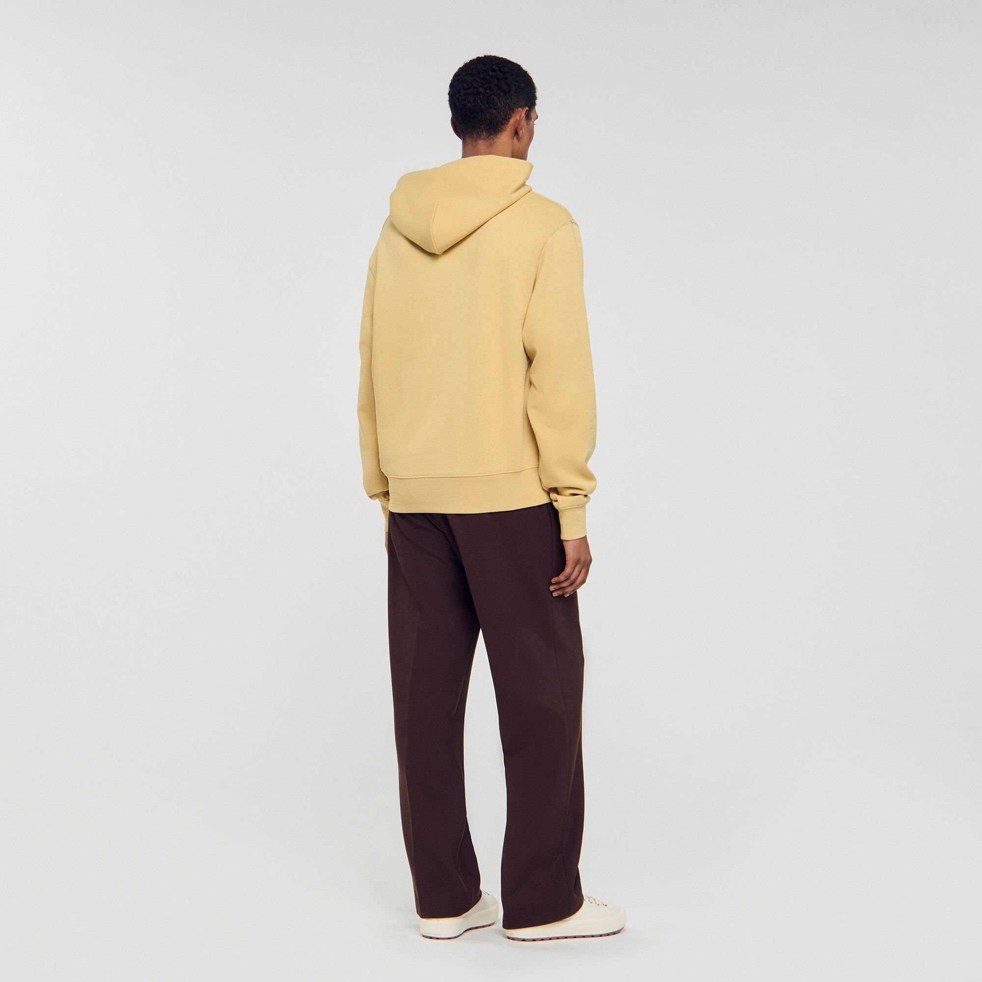 LEATHER PATCH SWEATSHIRT - 5