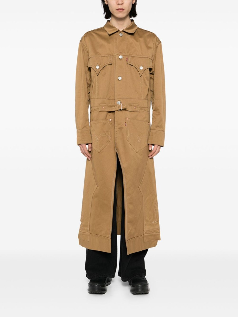 Junya Watanabe MAN x Levi's belted coat outlook