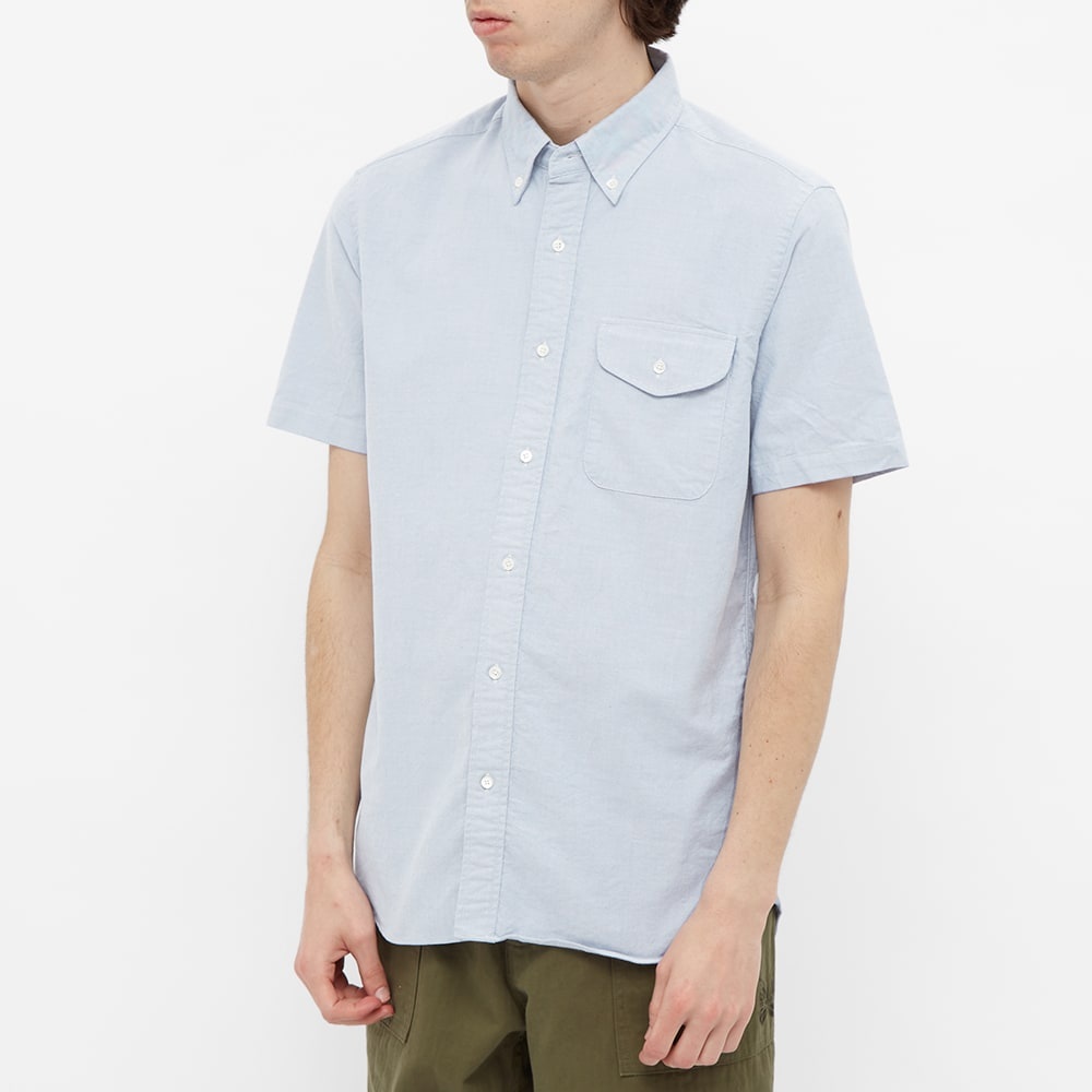 Beams Plus Short Sleeve Oxford Shirt - 4