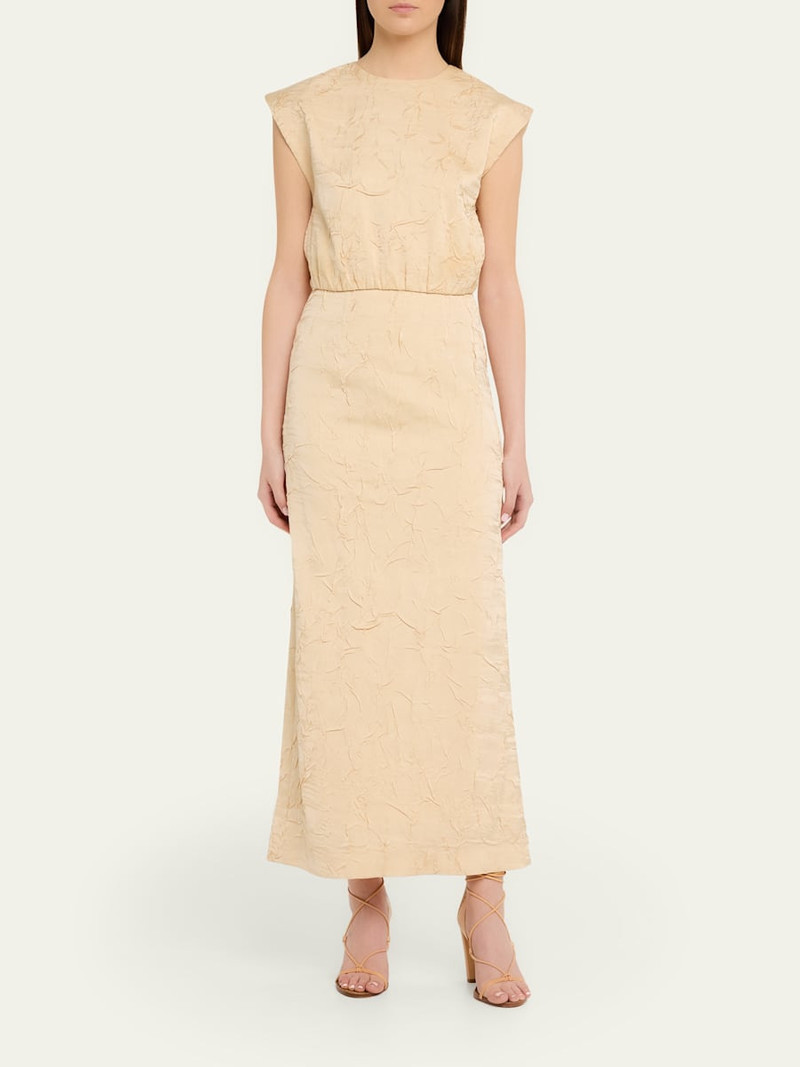 ULLA JOHNSON Inez Satin Pencil Skirt outlook