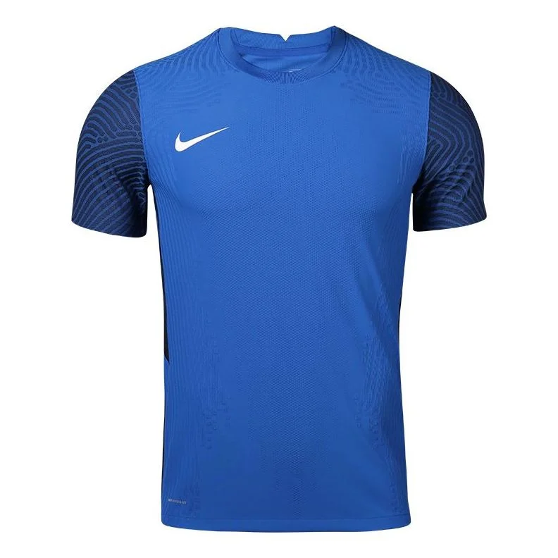 Men's Nike Nk Vprknit Iii Jsy Casual Sports Breathable Colorblock Short Sleeve Blue T-Shirt CW3101-4 - 1