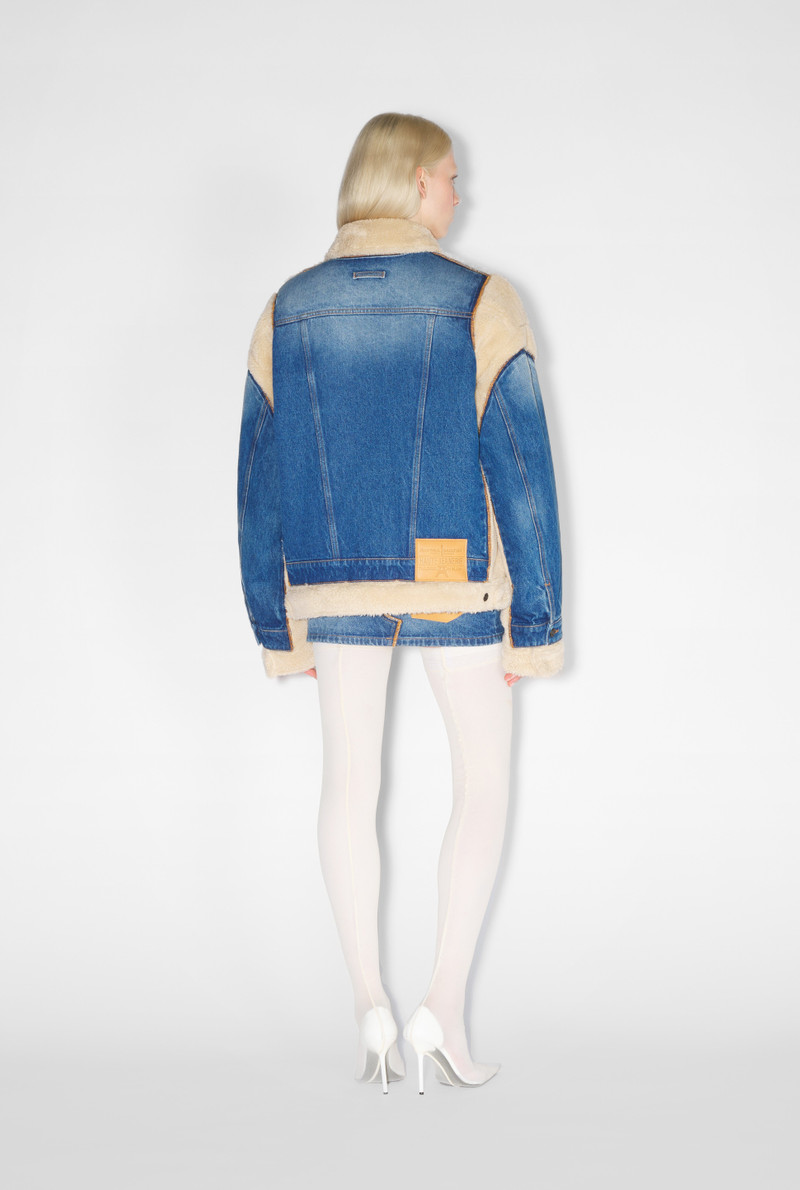 Jean Paul Gaultier THE DENIM AND SHEARLING JACKET outlook